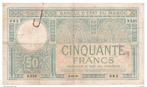 Marokko, 50 Francs, 1931, Postzegels en Munten, Bankbiljetten | Afrika, Los biljet, Ophalen of Verzenden, Overige landen