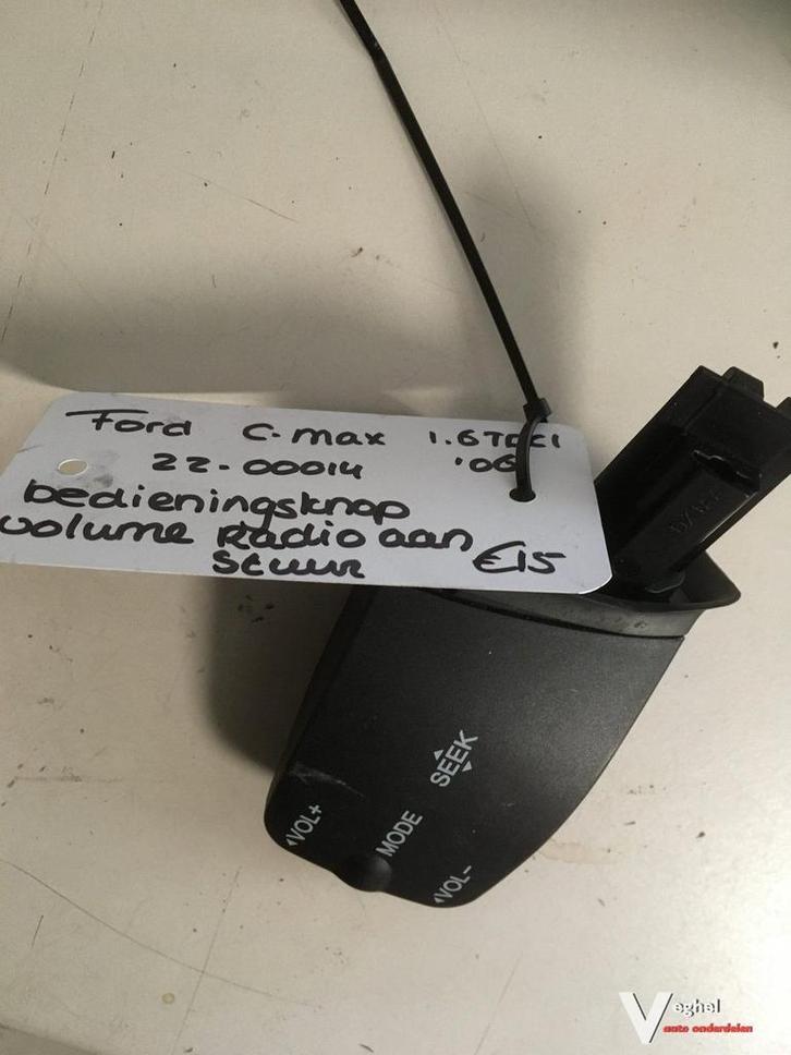 Ford c max radiobedieningsschakelaar aan het stuurbwjr'06, Auto-onderdelen, Dashboard en Schakelaars, Gebruikt, Ophalen of Verzenden