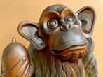 houtsnijwerk Indonesië - Orang-oetang aap (32 cm), Antiek en Kunst, Ophalen of Verzenden