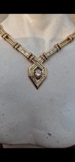zeer exclusief en uniek 18 karaats collier, Ophalen, Gebruikt, Geel, Goud