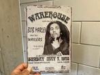 Bob Marley poster metaal, Ophalen, Rechthoekig Staand, A4 of kleiner, Nieuw