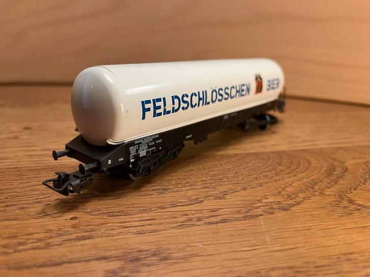 Märklin 4632 Feldschlossen Bierwagon - SBB, Hobby en Vrije tijd, Modeltreinen | H0, Gebruikt, Wagon, Wisselstroom, Märklin, Ophalen of Verzenden