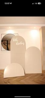 Te huur backdrop set oh baby, Hobby en Vrije tijd, Feestartikelen | Verhuur, Ophalen, Zo goed als nieuw, Overige