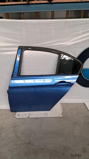 Links achter deur portier BMW 3 serie  F30 + LCi  Estorilbla beschikbaar voor biedingen
