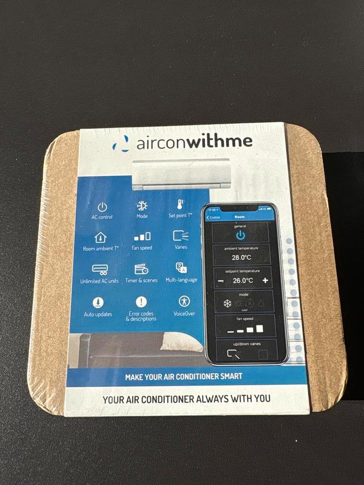 Airconwithme - Maak je airco slim! Wifi module, Witgoed en Apparatuur, Airco's, Nieuw, Wandairco, 3 snelheden of meer, Ophalen of Verzenden