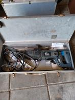 Elektrische zaag met diverse.zagen in koffer, Doe-het-zelf en Verbouw, Gereedschap | Zaagmachines, Ophalen, 1200 watt of meer