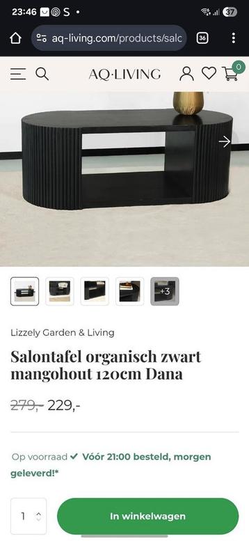 Salontafel beschikbaar voor biedingen