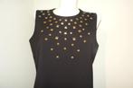 Michael Kors jurk lijfje bewerkt met studs spikes mt 12, Michael Kors, Verzenden, Zwart, Maat 46/48 (XL) of groter