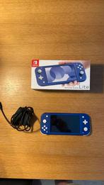 Nintendo Switch Lite Blauw - Zo goed als nieuw, Spelcomputers en Games, Spelcomputers | Nintendo Switch Lite, Ophalen, Overige kleuren