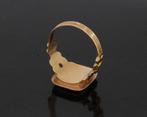 Memorie antieke 14k gouden rouw ring 19e eeuws dames fraai, Sieraden, Tassen en Uiterlijk, Antieke sieraden, Ophalen of Verzenden
