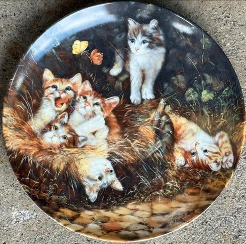 Wandborden met katten / kittens div, Antiek en Kunst, Antiek | Wandborden en Tegels, Ophalen of Verzenden