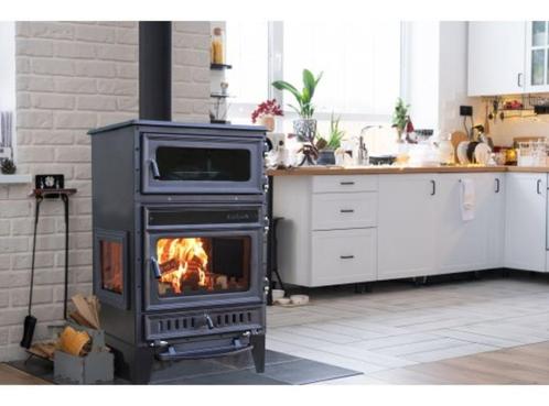 S107/3D Sabah Open Haard Met Oven – Drie-Raams Haard – Houtk, Huis en Inrichting, Kachels, Nieuw, Inbouw, Houtkachel, Hout, Ophalen