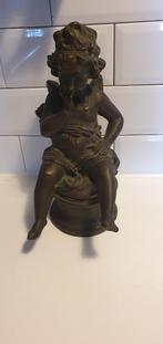 Bronzen Cupido  32 cm hoog, Antiek en Kunst, Verzenden, Brons