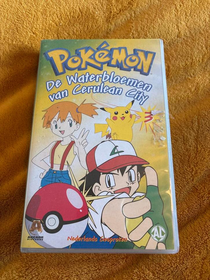 Pokemon VHS - De Waterbloemen van Cerulean City, Cd's en Dvd's, VHS | Film, Ophalen of Verzenden