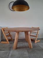 Woood Rhonda eettafel 150 cm nieuwprijs 769€, Huis en Inrichting, Tafels | Eettafels, Ophalen, Zo goed als nieuw, Rond, 100 tot 150 cm