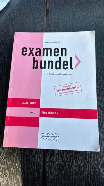 VWO Nederlands 2021/2022 Examenbundel beschikbaar voor biedingen