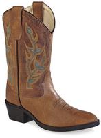 Kinder western laarzen / cowboy boots echt leder bruin, Kinderen en Baby's, Kinderkleding | Schoenen en Sokken, Schoenen, Nieuw