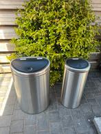 Brabantia touch bin en twin bin., Huis en Inrichting, Woonaccessoires | Prullenbakken, Ophalen, Gebruikt, 50 tot 75 cm, 40 liter of meer