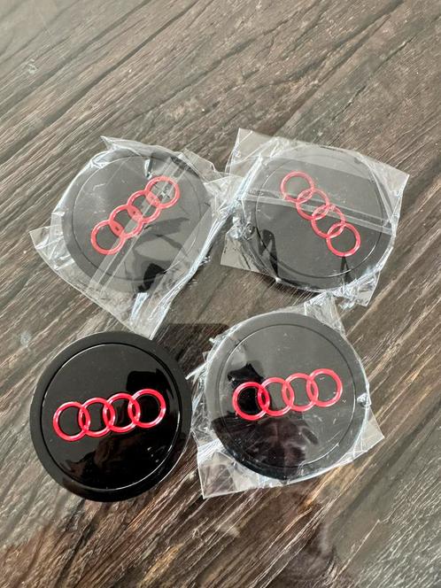 Audi naafdoppen, Auto diversen, Wieldoppen, Ophalen of Verzenden
