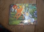 Disney Bambi kartonnen inlegpuzzel 27x21,5 cm, Verzamelen, Disney, Ophalen of Verzenden, Overige figuren, Zo goed als nieuw, Beeldje of Figuurtje