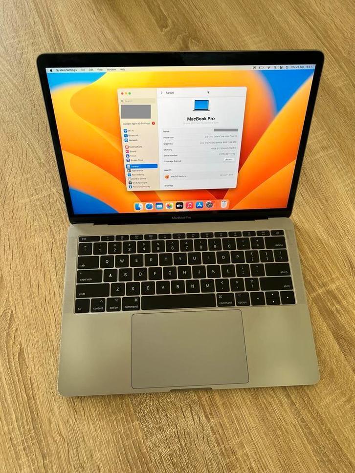 MacBook Pro 13" (2017) - Uitstekende staat!, Computers en Software, Apple Macbooks, Zo goed als nieuw, MacBook Pro, 13 inch, 2 tot 3 Ghz