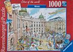 Ravensburger puzzel Fleroux "Cities of the world" Wenen, Ophalen, 500 t/m 1500 stukjes, Zo goed als nieuw