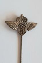 Speldje KLM, art deco vormgeving, Verzenden, Gebruikt