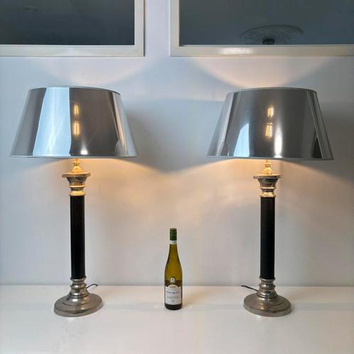 Zeer grote set tafellampen van 90cm, Huis en Inrichting, Lampen | Tafellampen, Zo goed als nieuw, Minder dan 50 cm, Ophalen of Verzenden