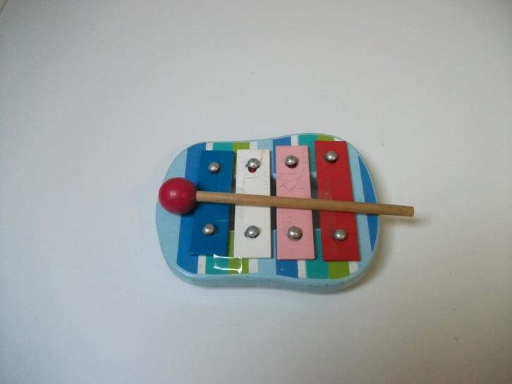 Xylofoontje klein, Kinderen en Baby's, Speelgoed | Houten speelgoed, Gebruikt, Ophalen of Verzenden