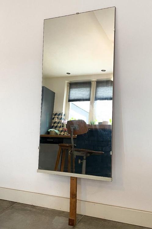 Vintage spiegel, passpiegel oorspronkelijk van kaptafel, Huis en Inrichting, Woonaccessoires | Spiegels, Gebruikt, 50 tot 75 cm