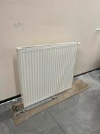 Radiator 90x100cm met thermostaat, Doe-het-zelf en Verbouw, Verwarming en Radiatoren, Ophalen, Radiator, Zo goed als nieuw, 60 tot 150 cm