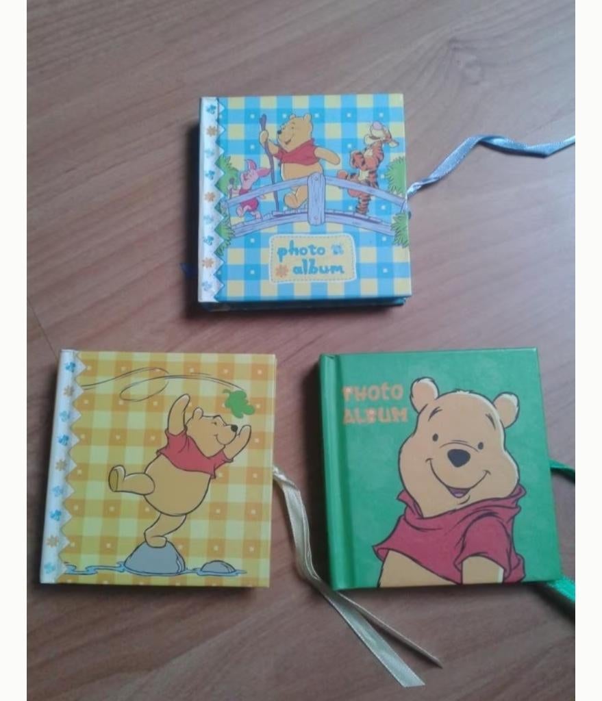 3x winnie de poeh fotoalbum, 7,50, ZGAN, Verzamelen, Disney, Ophalen, Winnie de Poeh of vrienden, Zo goed als nieuw, Overige typen