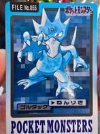 Golduck #55 Pokemon Japanese 1997 Carddass, Hobby en Vrije tijd, Verzamelkaartspellen | Pokémon, Ophalen of Verzenden, Gebruikt