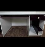 Bureau wit simpel met mouse la planken en laatje, Ophalen, Gebruikt, Bureau