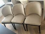 Nieuw van zittmax 3 beige eetkamerstoelen t.w.v 1000,-, Ophalen, Nieuw, Overige kleuren, Vijf, Zes of meer stoelen