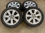 17 inch originele velgen + zomerbanden Audi A4 / A6 / Q2, Auto-onderdelen, Banden en Velgen, 17 inch, Banden en Velgen, Gebruikt