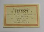 Sigarenmagazijn     PERFECT    WASSENAAR, Verzenden, Zo goed als nieuw, Luciferdoosjes of -merken