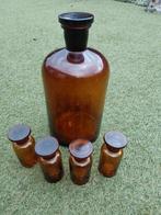 Oude apothekers potten, Ophalen