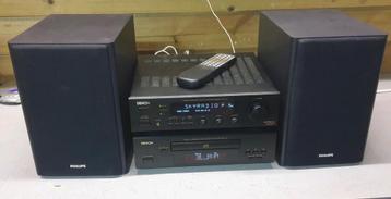 Denon stereo set dra-f100 + cd speler dcd-f100 + bluetooth beschikbaar voor biedingen