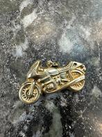14k Gouden Motor Hanger, Sieraden, Tassen en Uiterlijk, Ophalen of Verzenden, Nieuw, Goud, Overige voorstellingen