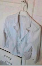 Blazer wit van jogging materiaal
maat L, Kleding | Dames, Sutherland, Wit, Maat 42/44 (L), Ophalen of Verzenden