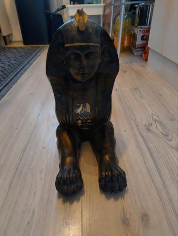 Egyptische Sfinx Beeld - Decoratief beschikbaar voor biedingen