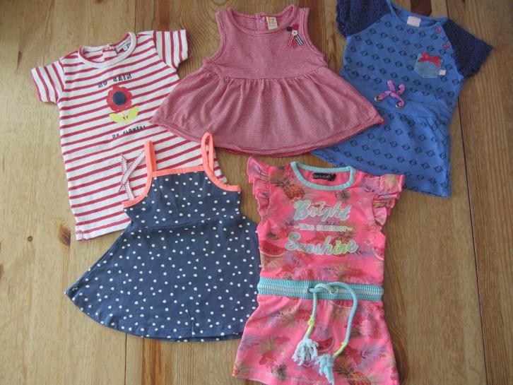 Zomerjurkjes maat 62, Kinderen en Baby's, Babykleding | Maat 62, Zo goed als nieuw, Meisje, Jurkje of Rokje, Ophalen of Verzenden