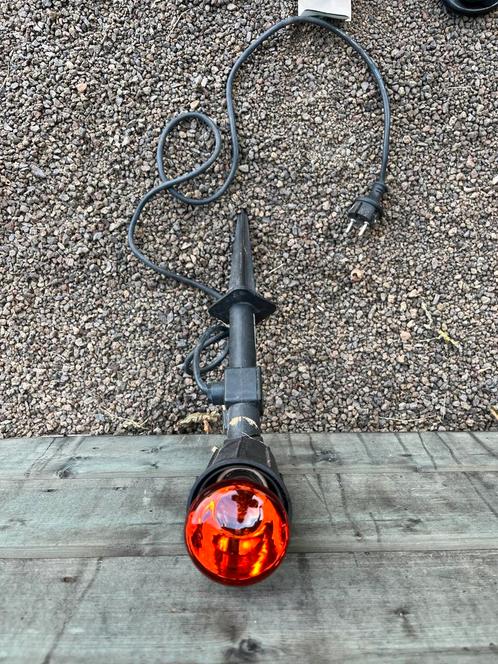 Buiten spot met lampen, Huis en Inrichting, Lampen | Vloerlampen, Nieuw, Minder dan 100 cm, Ophalen of Verzenden