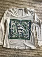 Riverwoods ‘t shirt lange mouw, maat L, Kleding | Dames, Wit, Maat 42/44 (L), Ophalen of Verzenden, Zo goed als nieuw