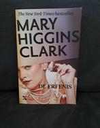 The New York times bestseller Mary Higgins Clark de erfenis, Ophalen of Verzenden, Zo goed als nieuw, Marry Higgins Clark