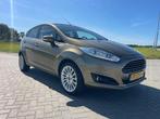 Ford Fiësta Titanium 1.0 74KW/100PK 5D 2013 Bruin goud, Auto's, Voorwielaandrijving, Euro 5, Stof, Zwart