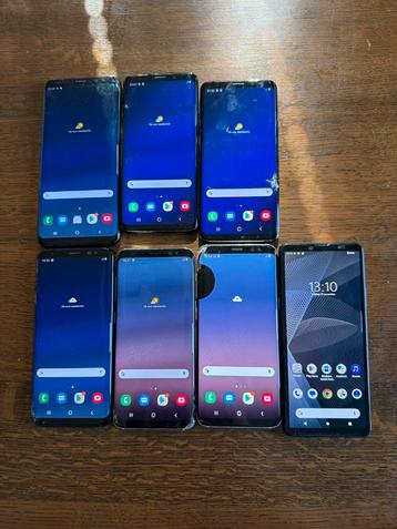 Partij smartphones beschikbaar voor biedingen