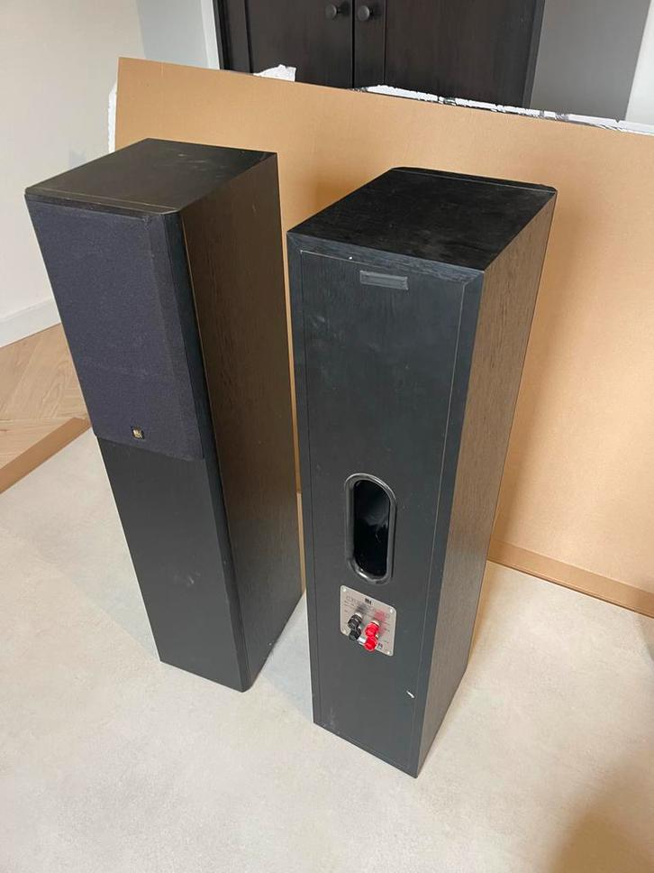 Keff Cresta 30 Luidsprekers - Goed Geluid!, Audio, Tv en Foto, Luidsprekers, Gebruikt, Front, Rear of Stereo speakers, 60 tot 120 watt