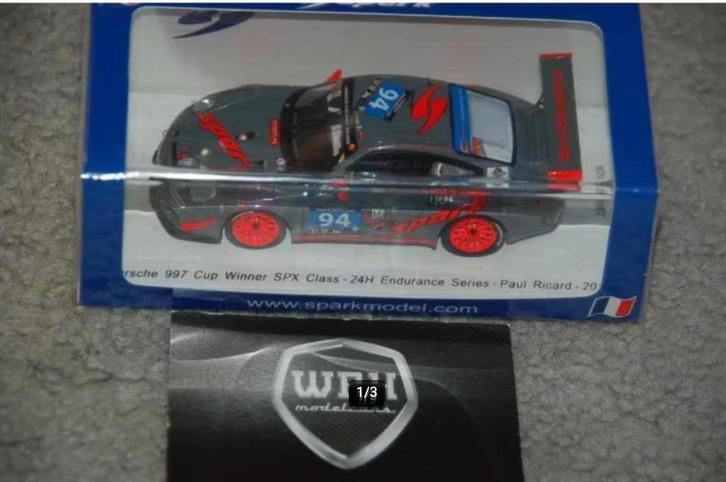 SALE !! 1:43 PORSCHE 911 991 RICARD SPARK SF112 WRH, Hobby en Vrije tijd, Modelauto's | 1:43, Zo goed als nieuw, Auto, Overige merken